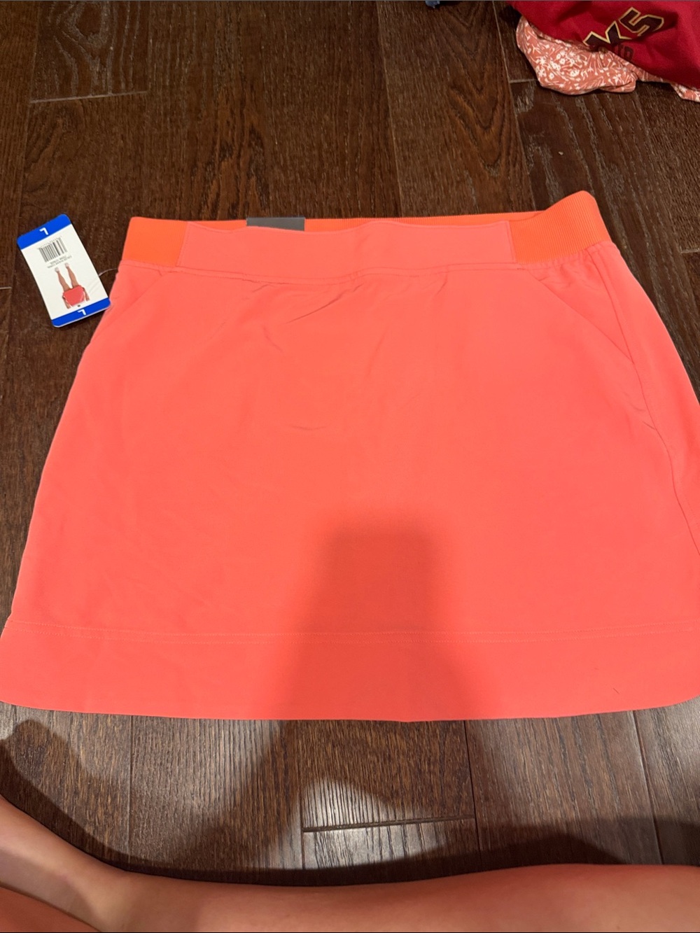 Coral Active Mini Skort with Stretch Waistband